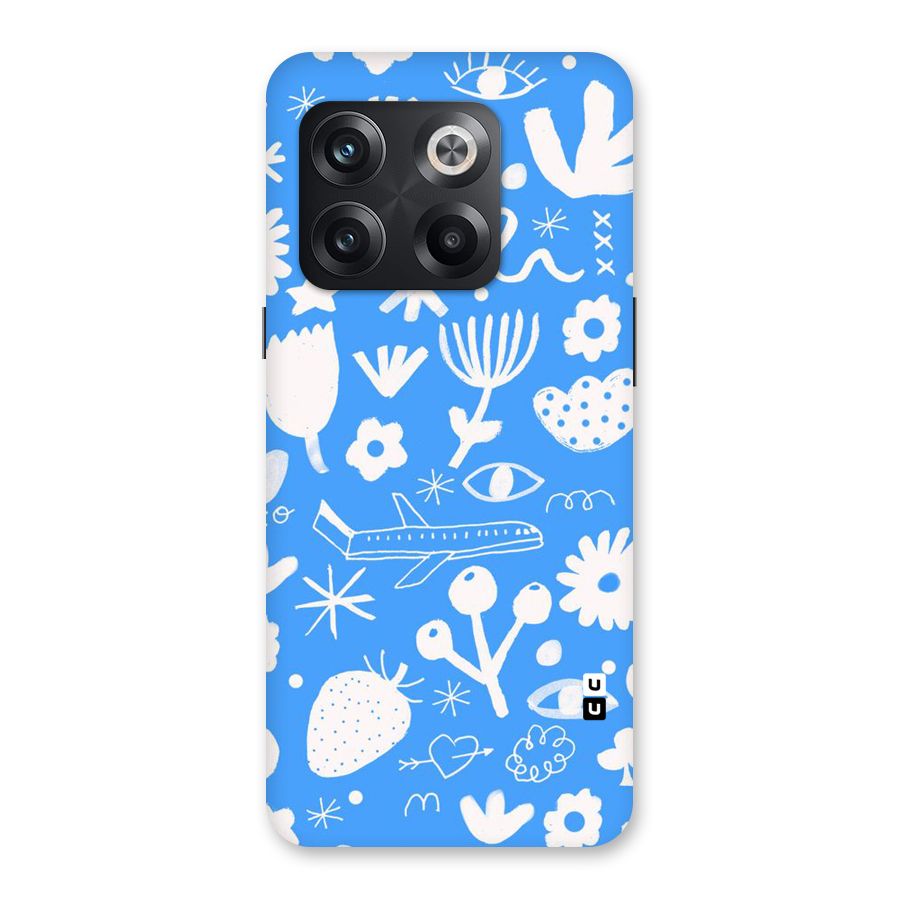 Space Blue Pattern Back Case for OnePlus 10T
