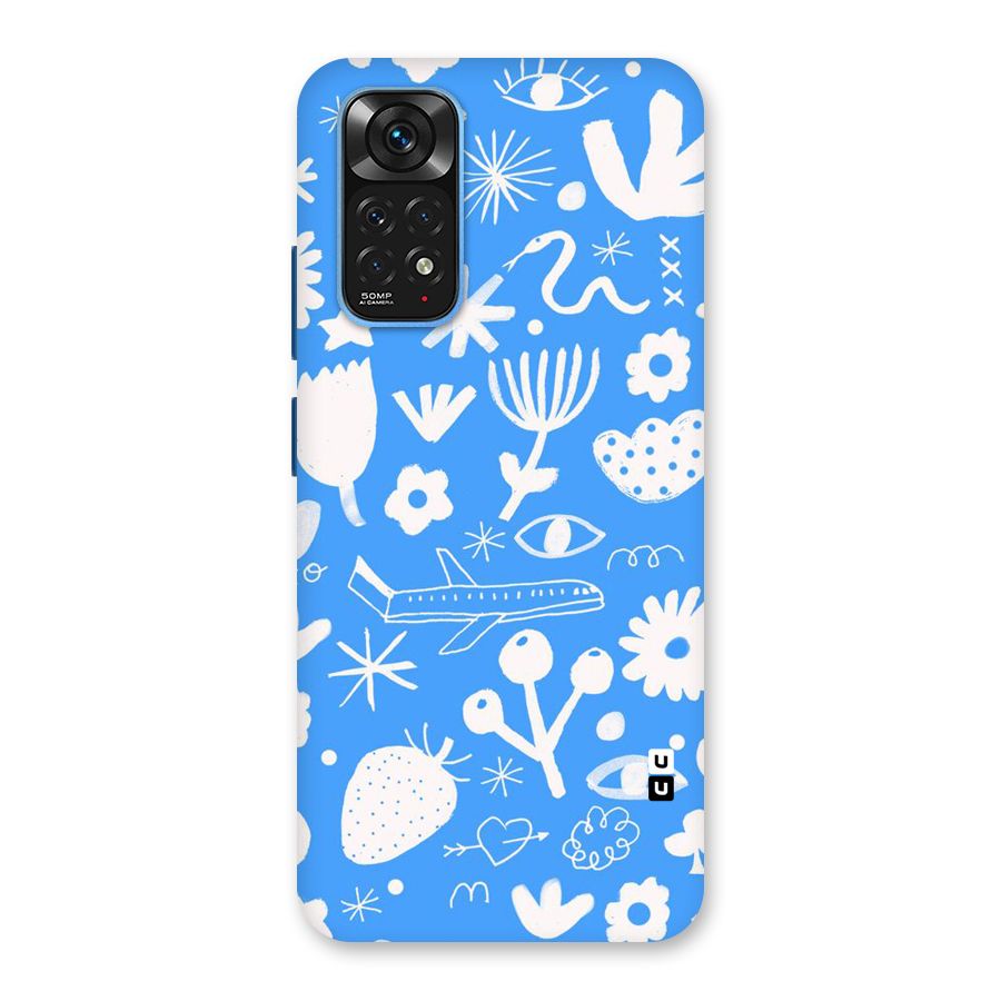 Space Blue Pattern Back Case for Redmi Note 11S