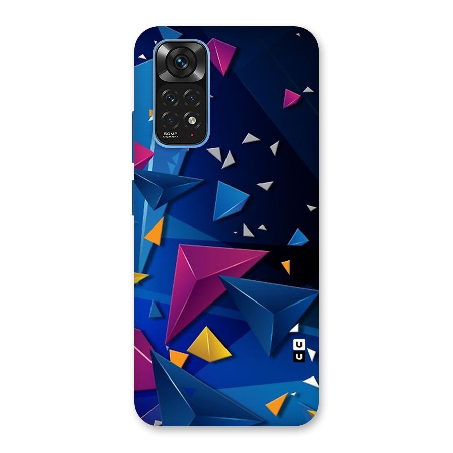 Space Colored Triangles Back Case for Redmi Note 11S