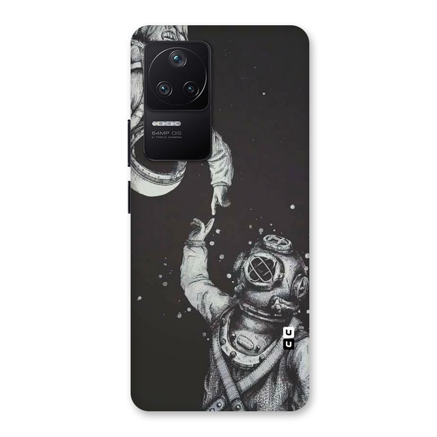 Space Meeting Back Case for Poco F4 5G