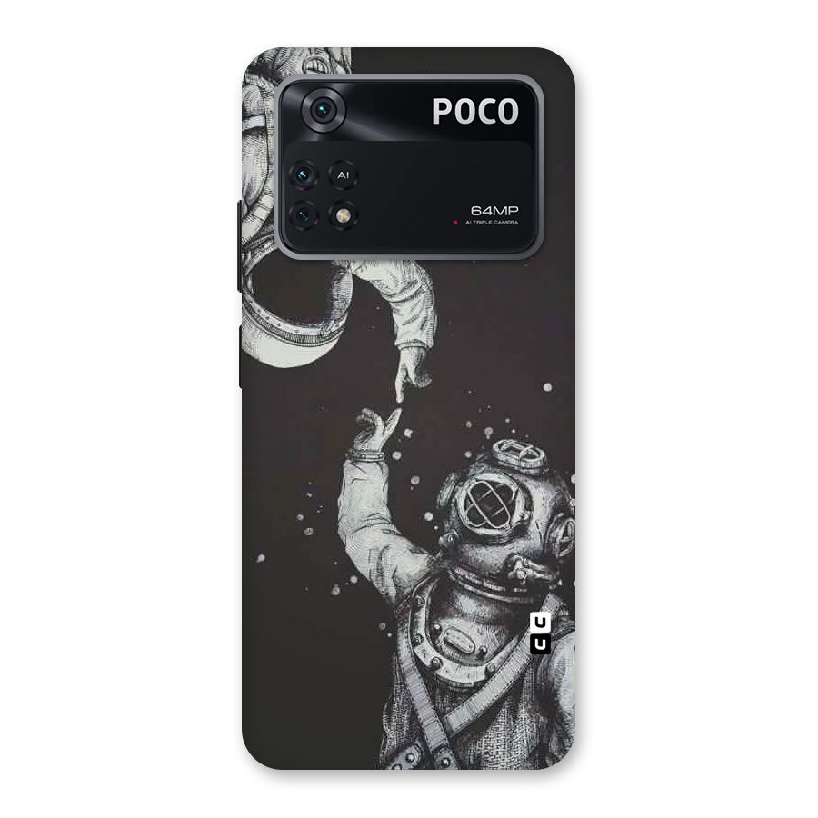 Space Meeting Back Case for Poco M4 Pro 4G