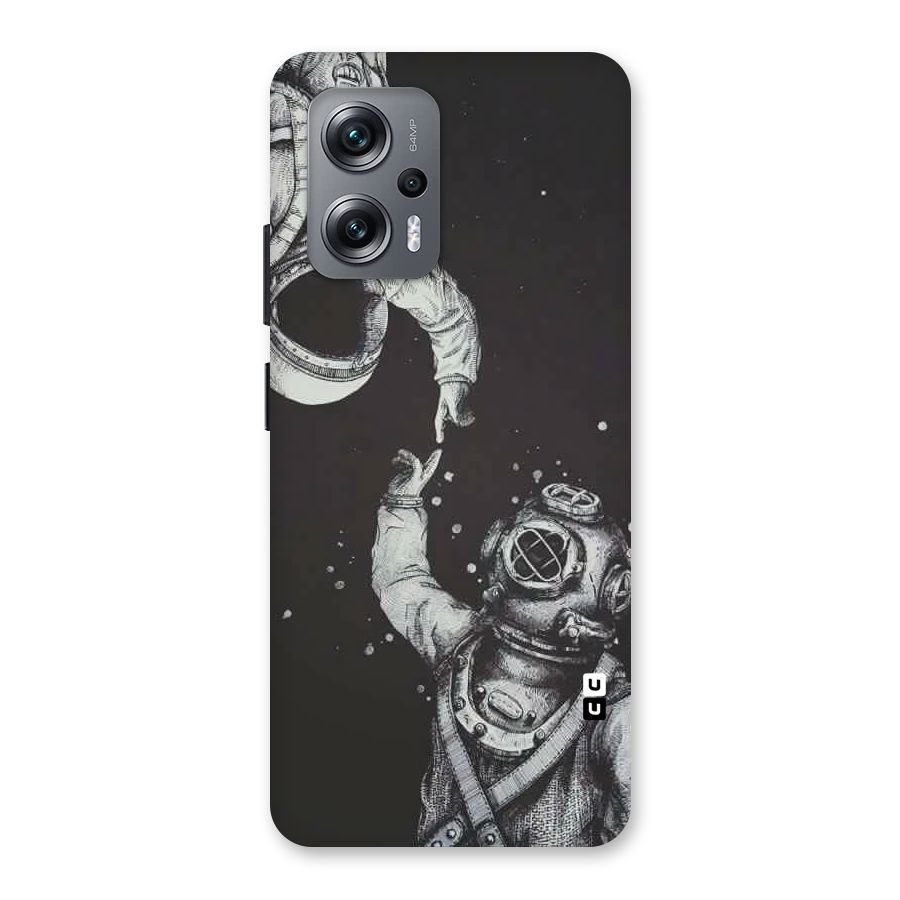 Space Meeting Back Case for Redmi K50i