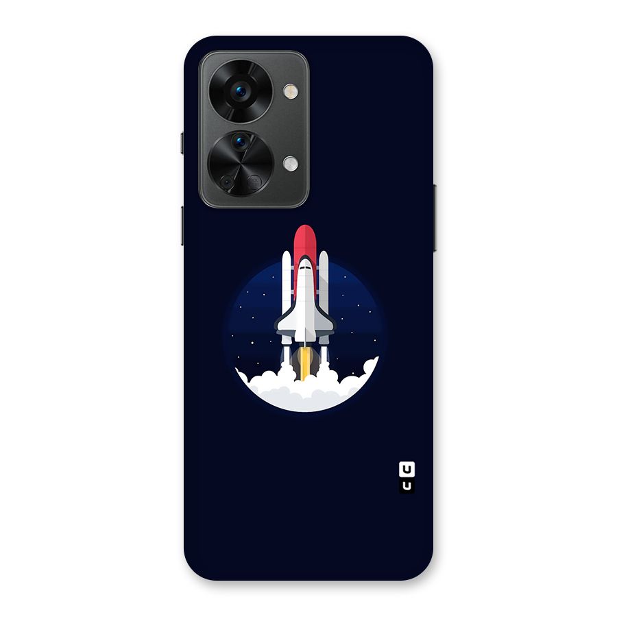 Space Rocket Minimal Back Case for OnePlus Nord 2T
