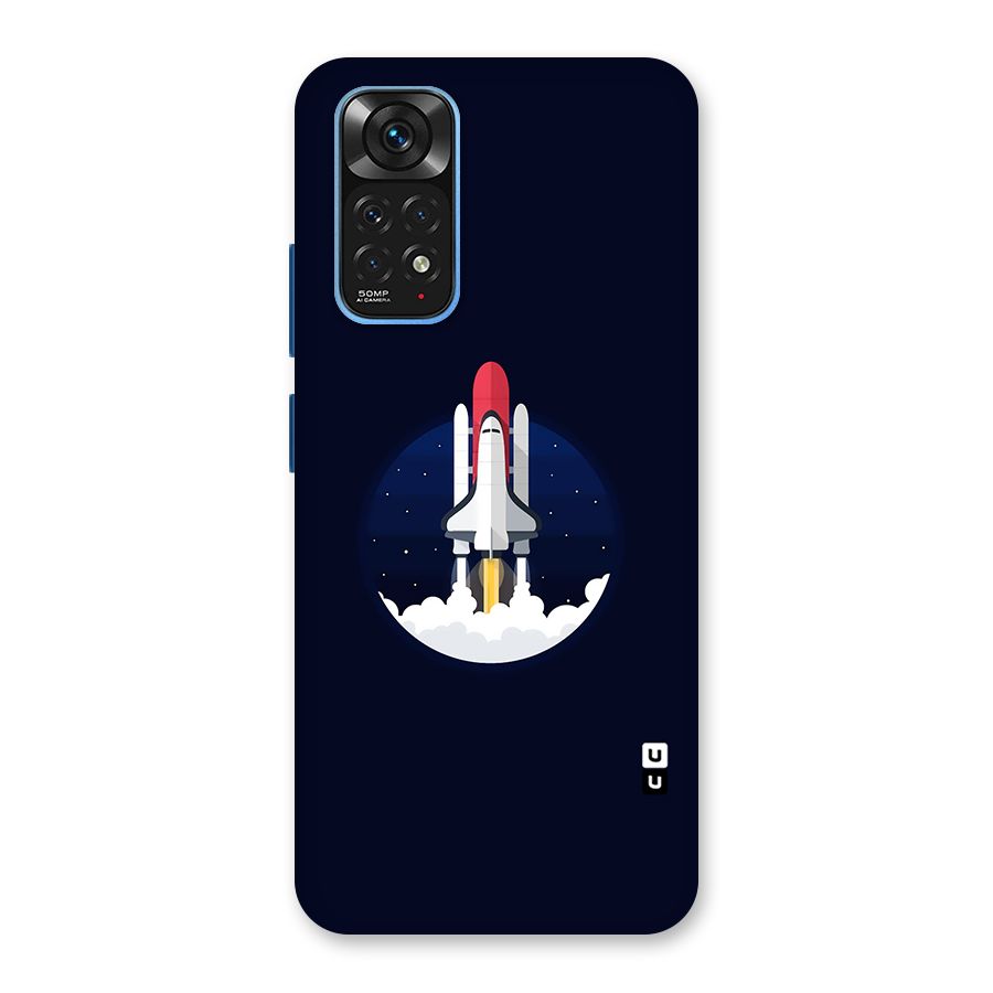 Space Rocket Minimal Back Case for Redmi Note 11S