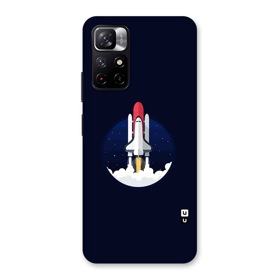 Space Rocket Minimal Back Case for Redmi Note 11T 5G