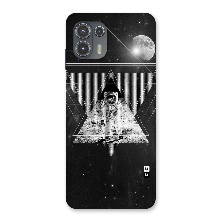Space Triangle Abstract Back Case for Motorola Edge 20 Fusion