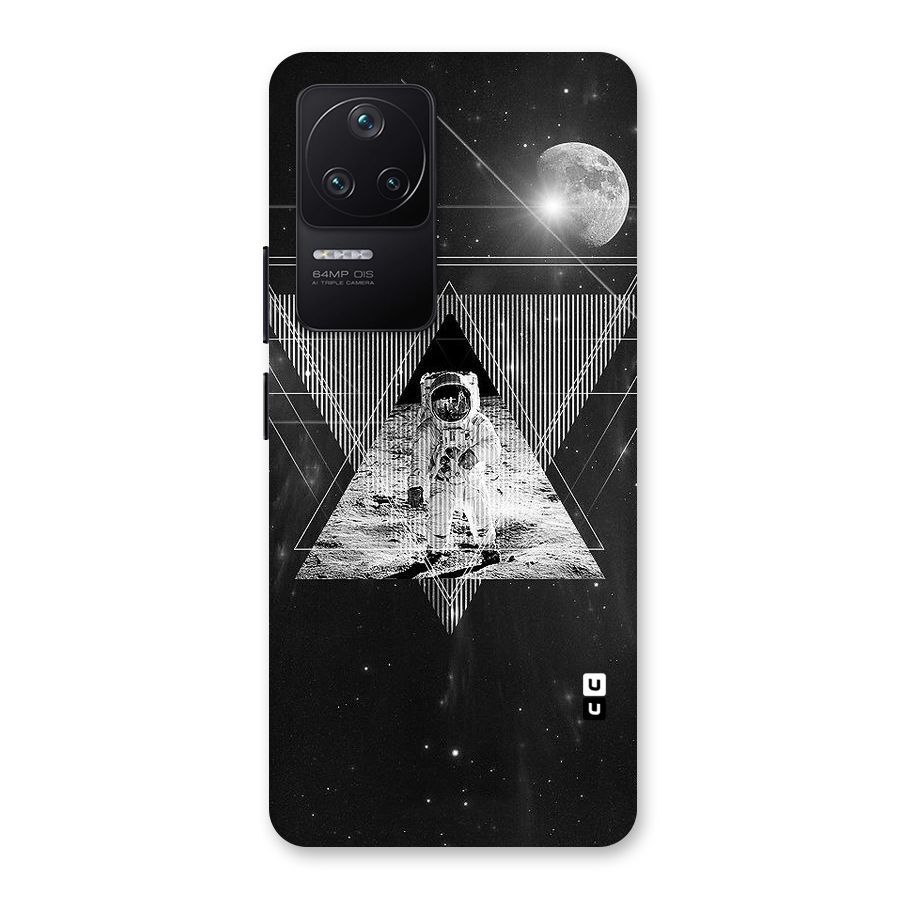 Space Triangle Abstract Back Case for Poco F4 5G