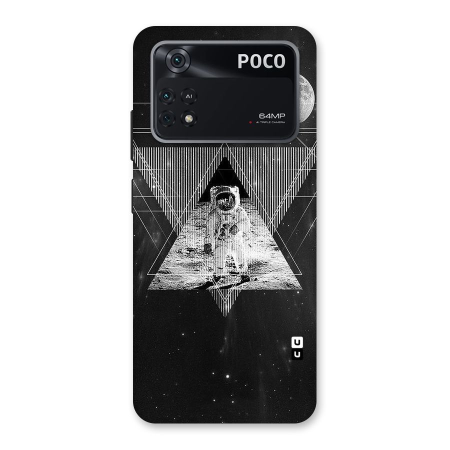 Space Triangle Abstract Back Case for Poco M4 Pro 4G