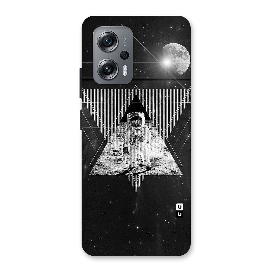 Space Triangle Abstract Back Case for Redmi K50i