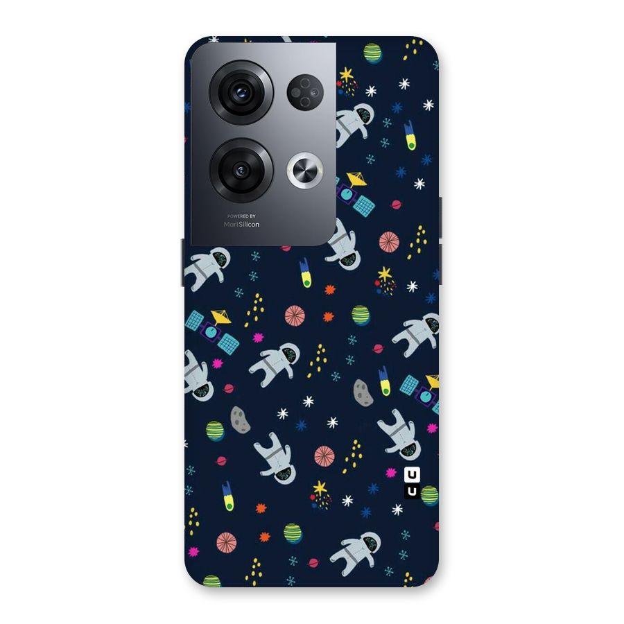 Spaceman Dance Back Case for Oppo Reno8 Pro 5G