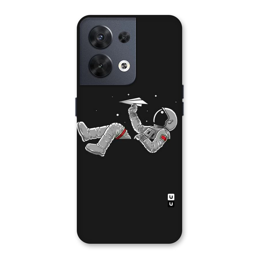 Spaceman Flying Back Case for Oppo Reno8 5G