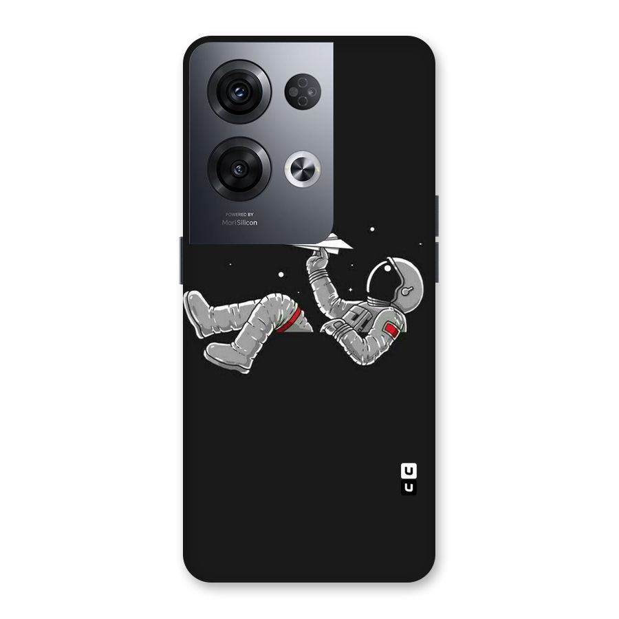 Spaceman Flying Back Case for Oppo Reno8 Pro 5G