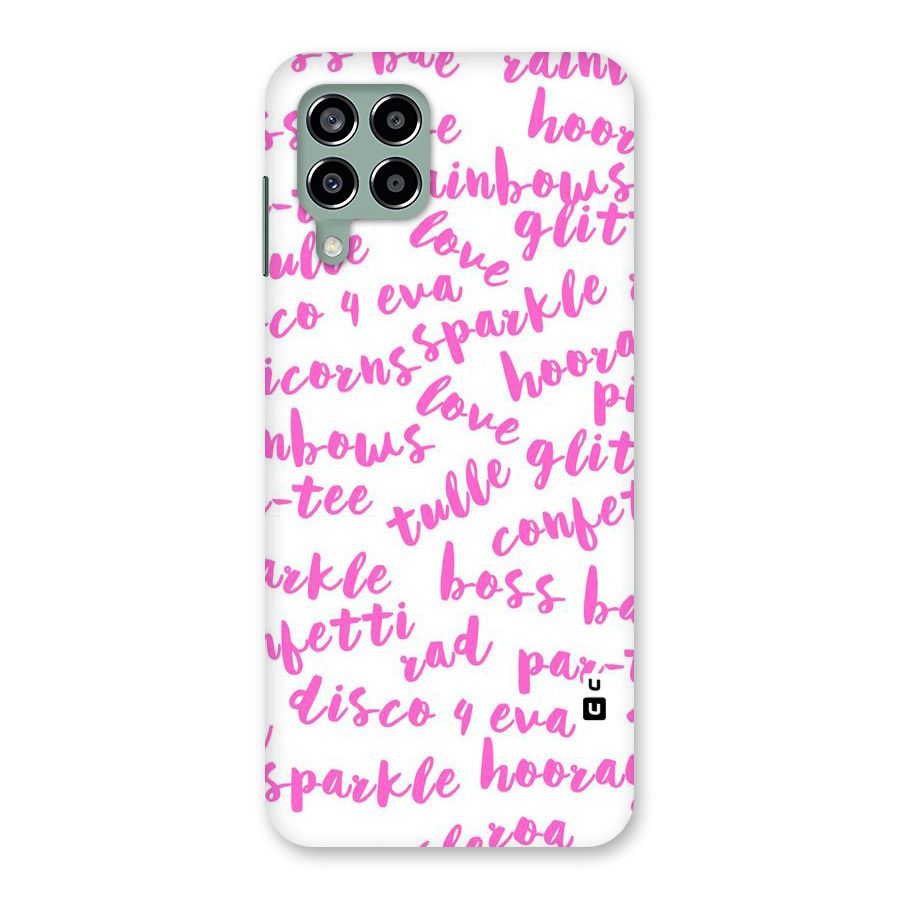 Sparkle Love Back Case for Galaxy M33