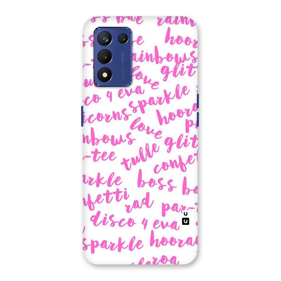 Sparkle Love Back Case for Realme 9 5G Speed