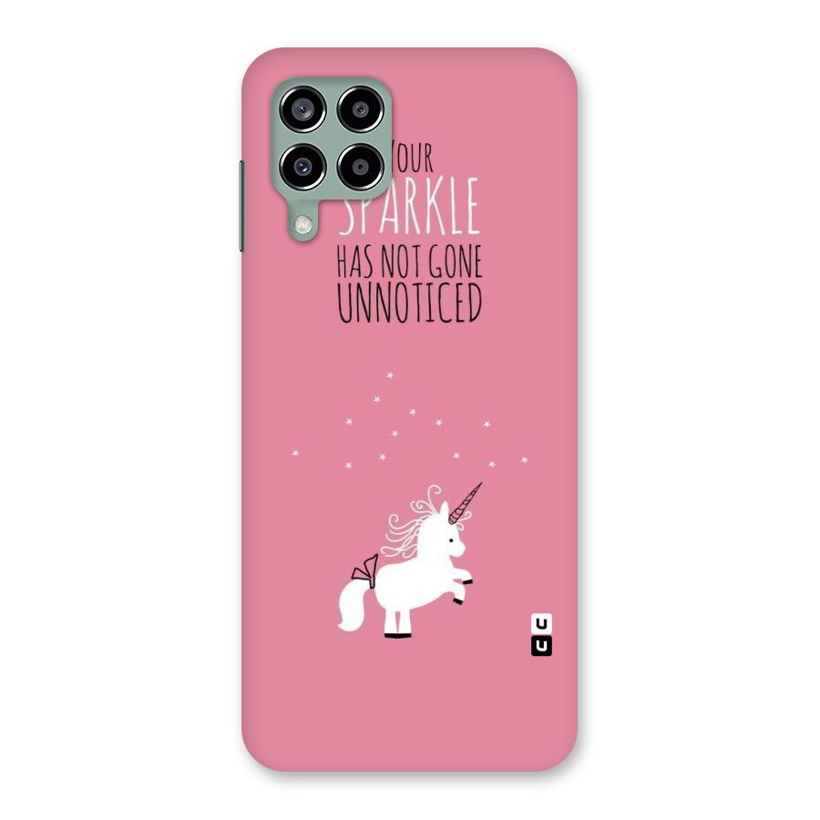 Sparkle Not Unnoticed Back Case for Galaxy M33