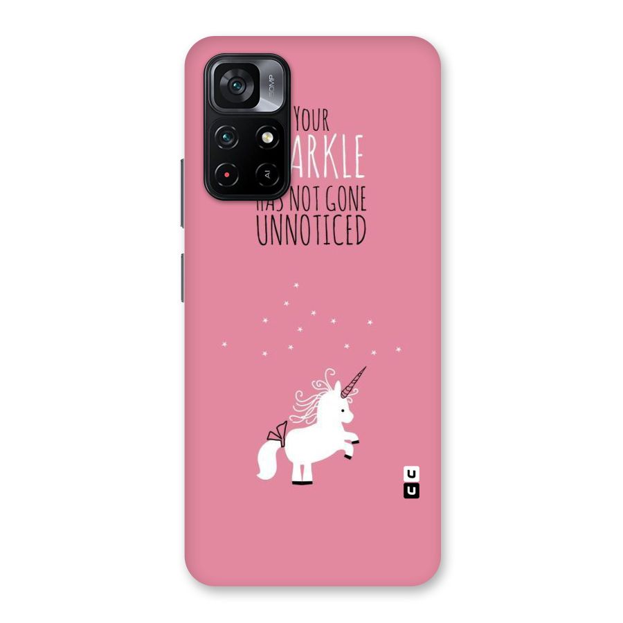 Sparkle Not Unnoticed Back Case for Poco M4 Pro 5G