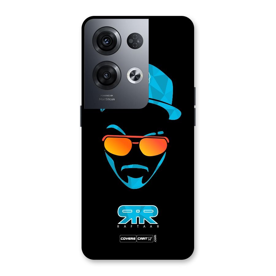 Special Raftaar Edition Blue Back Case for Oppo Reno8 Pro 5G