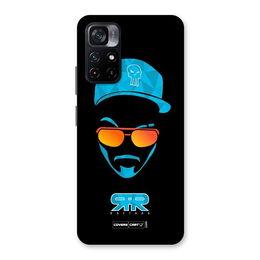 Special Raftaar Edition Blue Back Case for Poco M4 Pro 5G