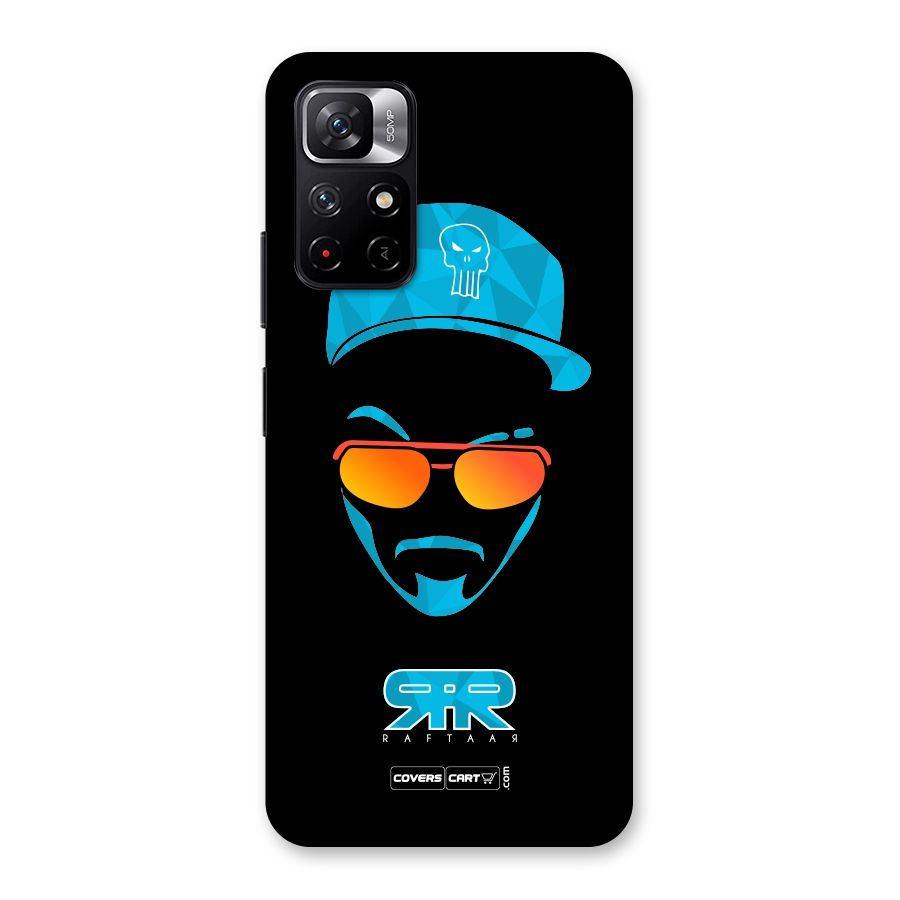 Special Raftaar Edition Blue Back Case for Redmi Note 11T 5G