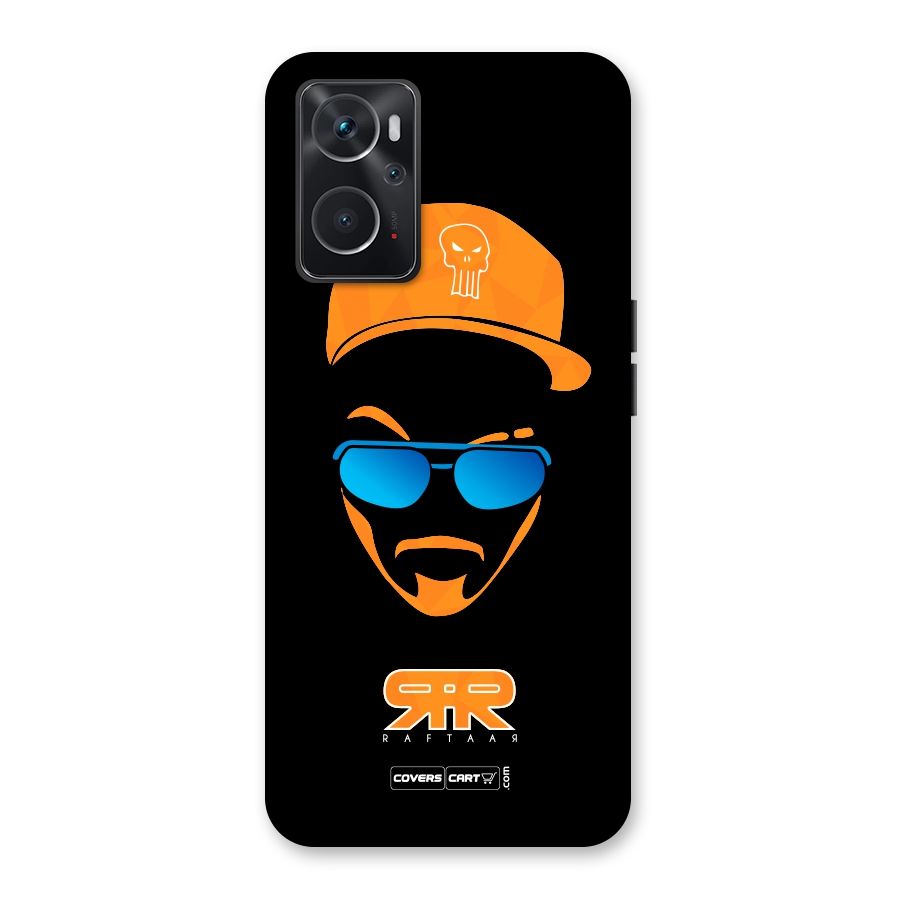 Special Raftaar Edition Orange Back Case for Oppo K10 4G