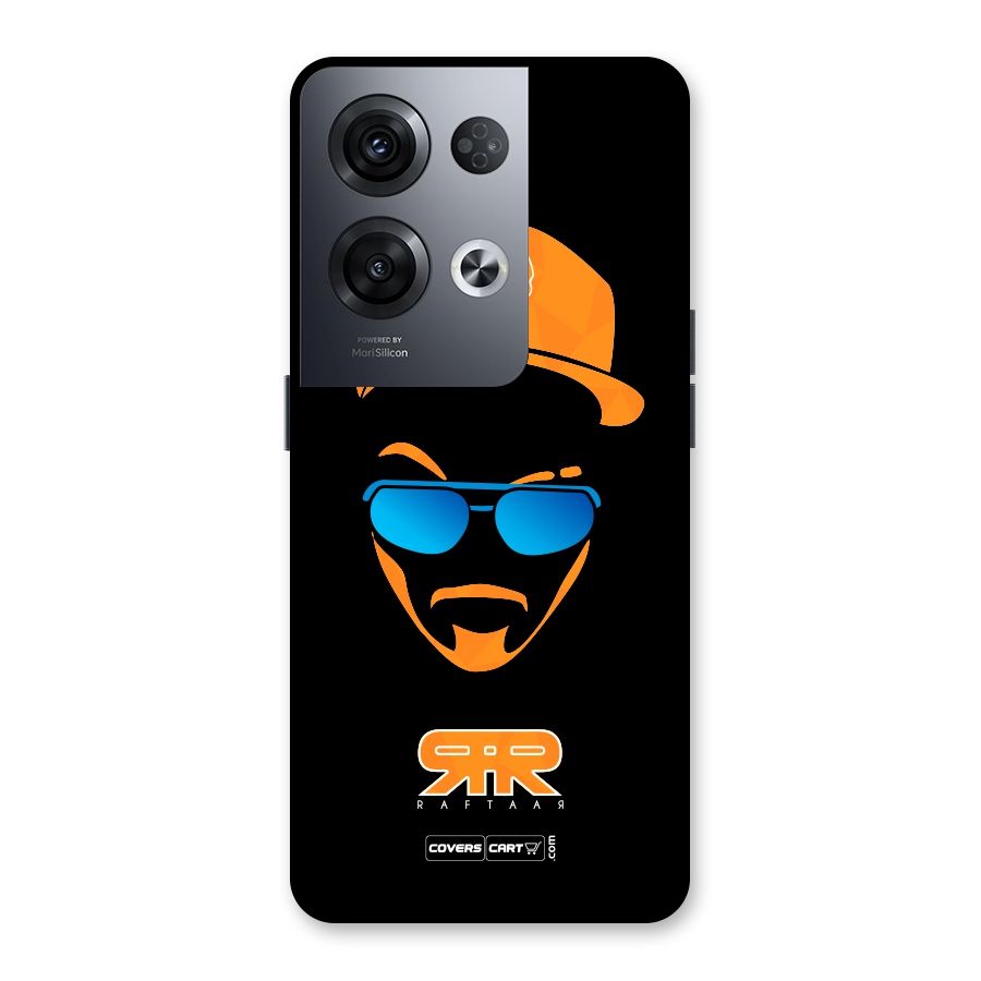 Special Raftaar Edition Orange Back Case for Oppo Reno8 Pro 5G