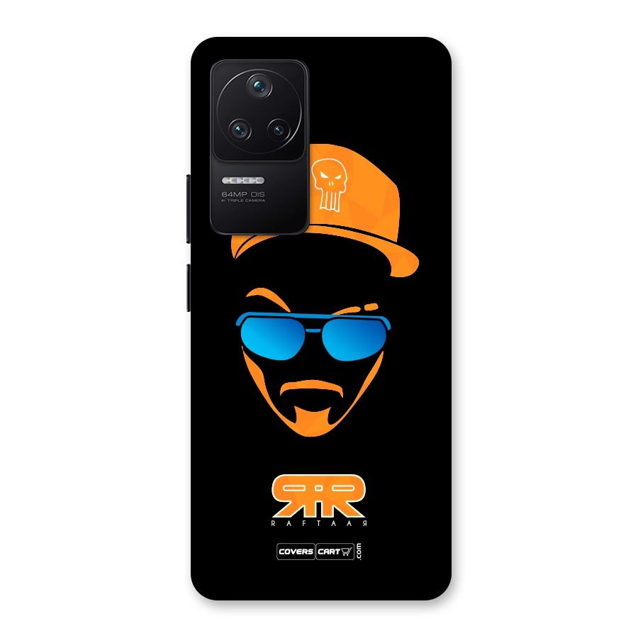 Special Raftaar Edition Orange Back Case for Poco F4 5G