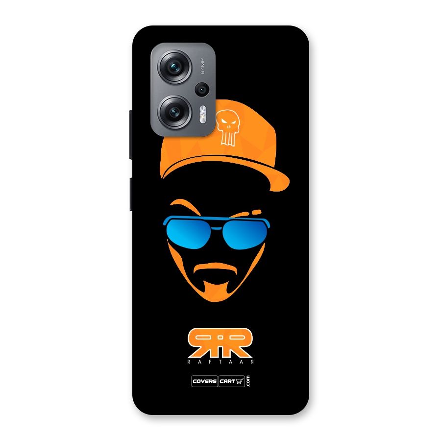 Special Raftaar Edition Orange Back Case for Redmi K50i