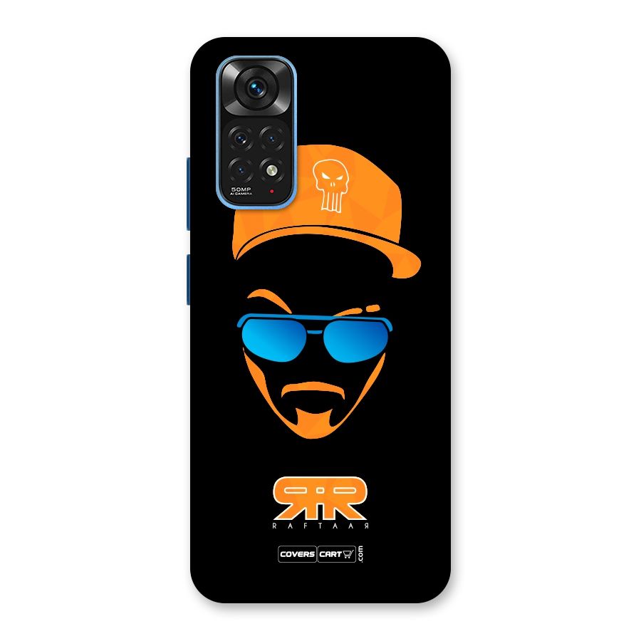 Special Raftaar Edition Orange Back Case for Redmi Note 11S