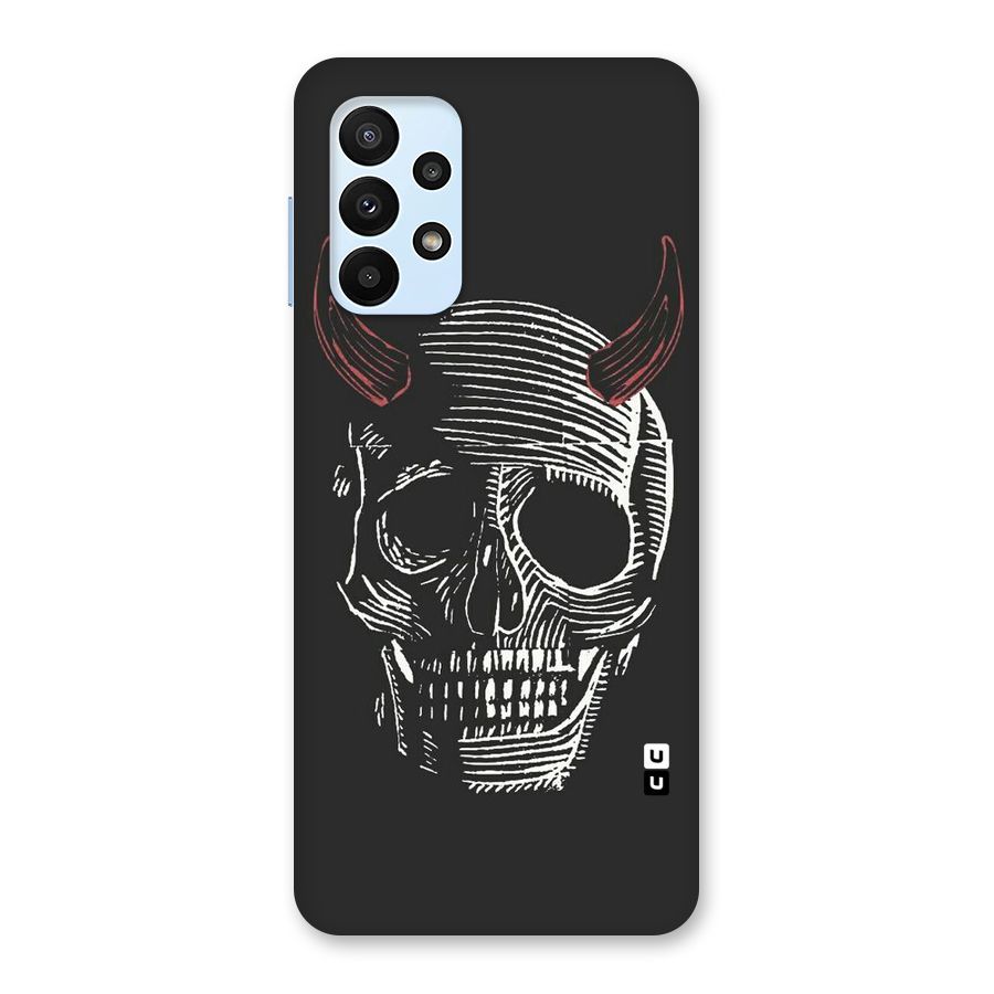 Spooky Face Back Case for Galaxy A23