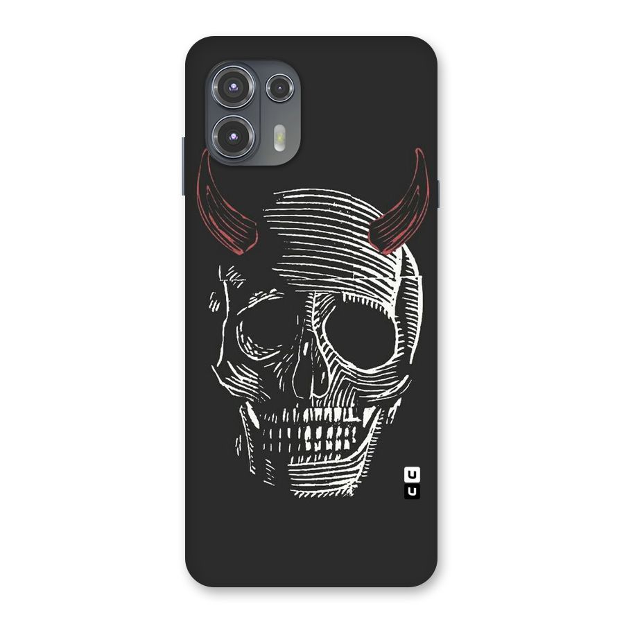 Spooky Face Back Case for Motorola Edge 20 Fusion