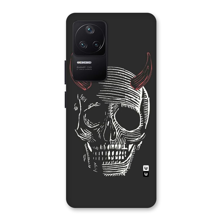 Spooky Face Back Case for Poco F4 5G