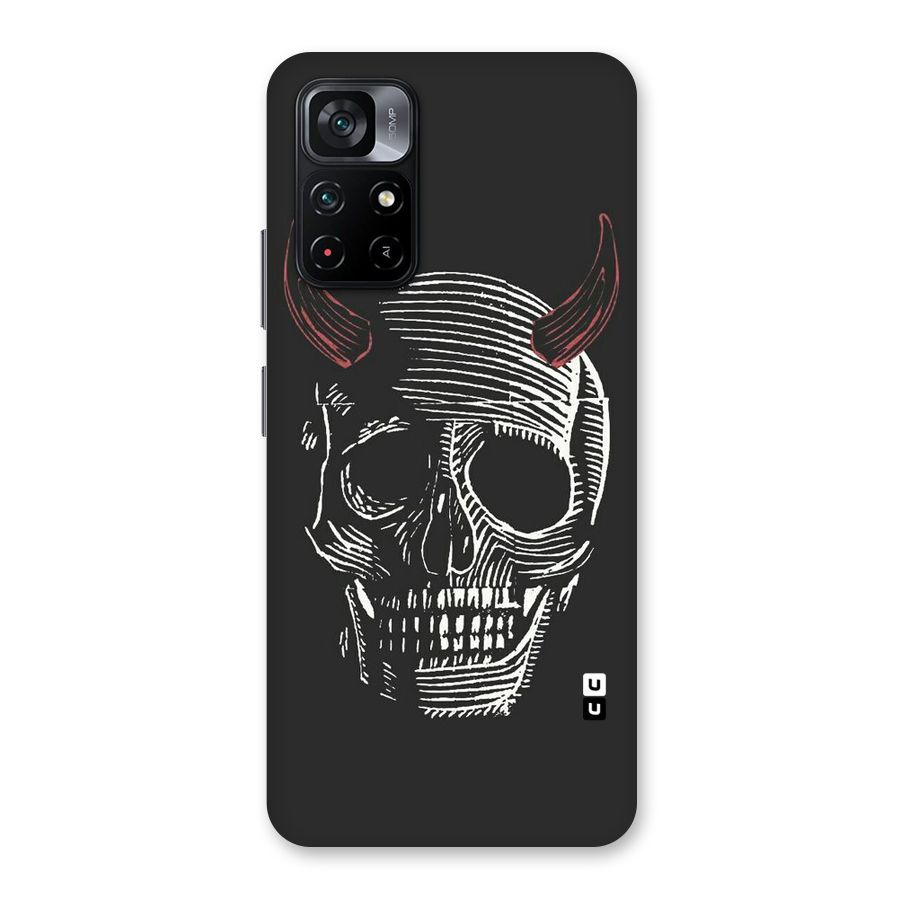 Spooky Face Back Case for Poco M4 Pro 5G
