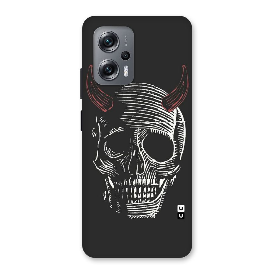 Spooky Face Back Case for Redmi K50i