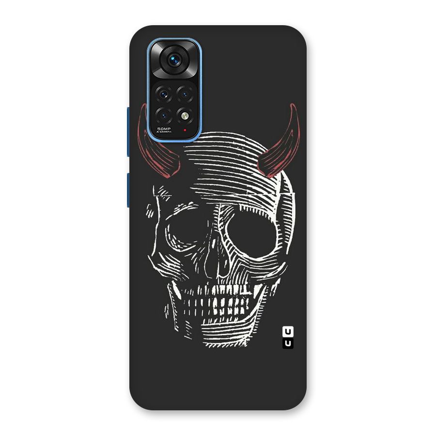 Spooky Face Back Case for Redmi Note 11S