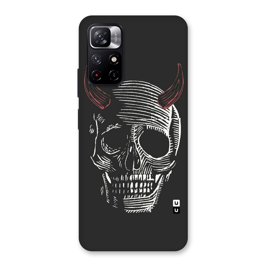 Spooky Face Back Case for Redmi Note 11T 5G