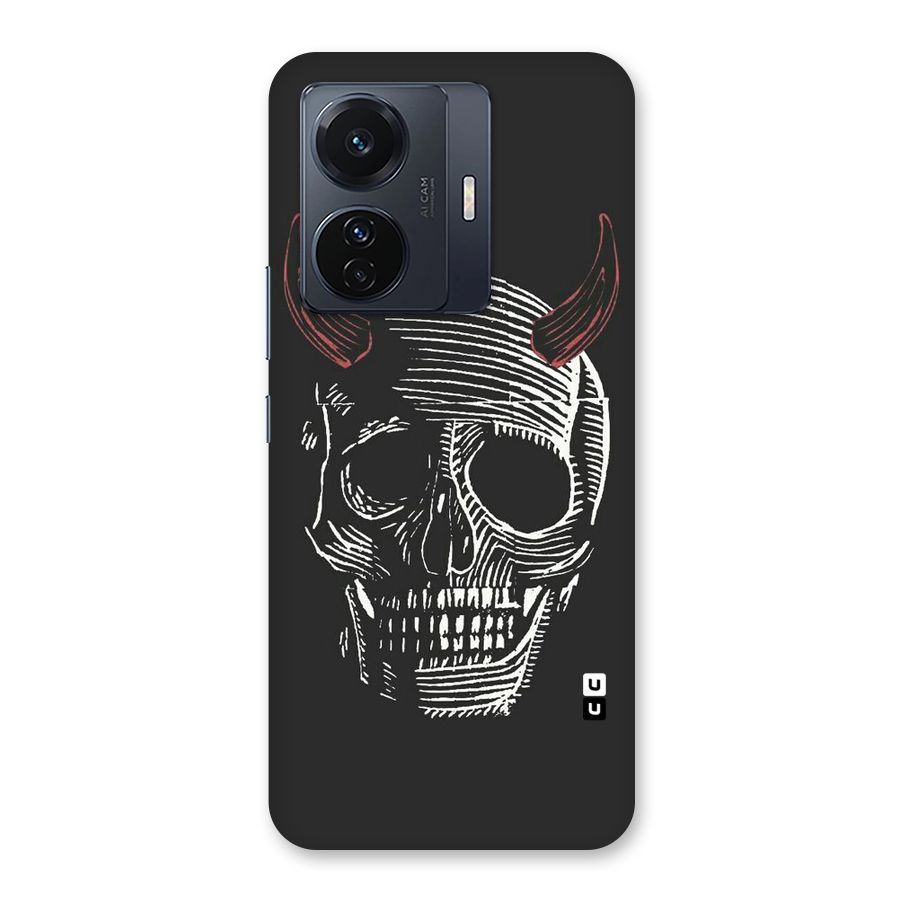 Spooky Face Back Case for Vivo T1 Pro