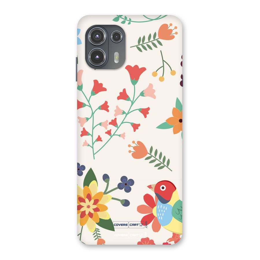Spring Flowers Back Case for Motorola Edge 20 Fusion