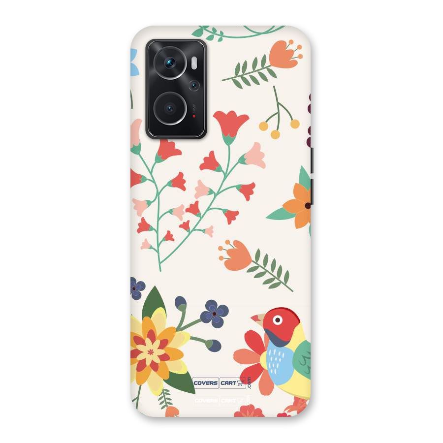 Spring Flowers Back Case for Oppo K10 4G