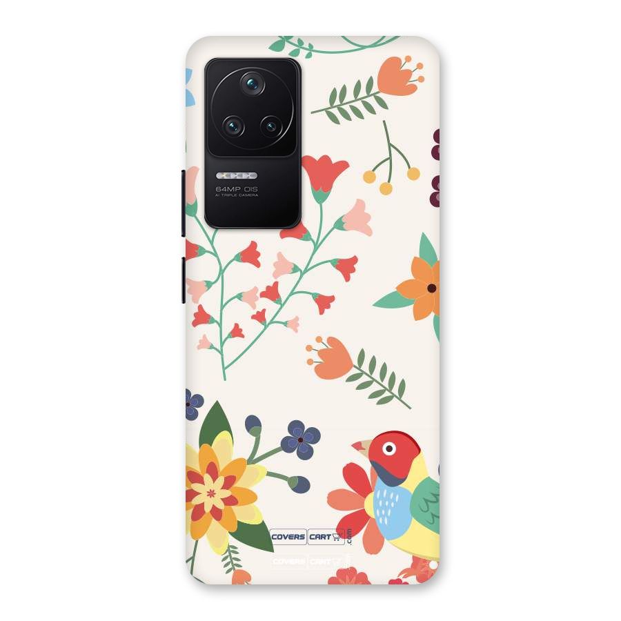 Spring Flowers Back Case for Poco F4 5G