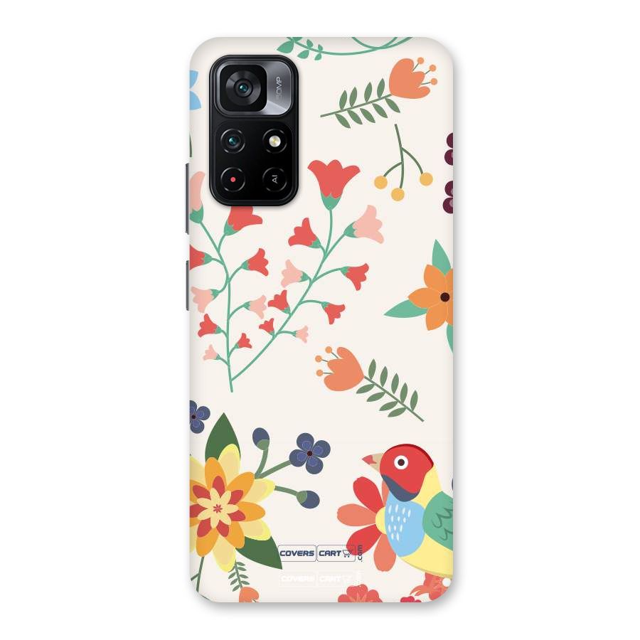 Spring Flowers Back Case for Poco M4 Pro 5G