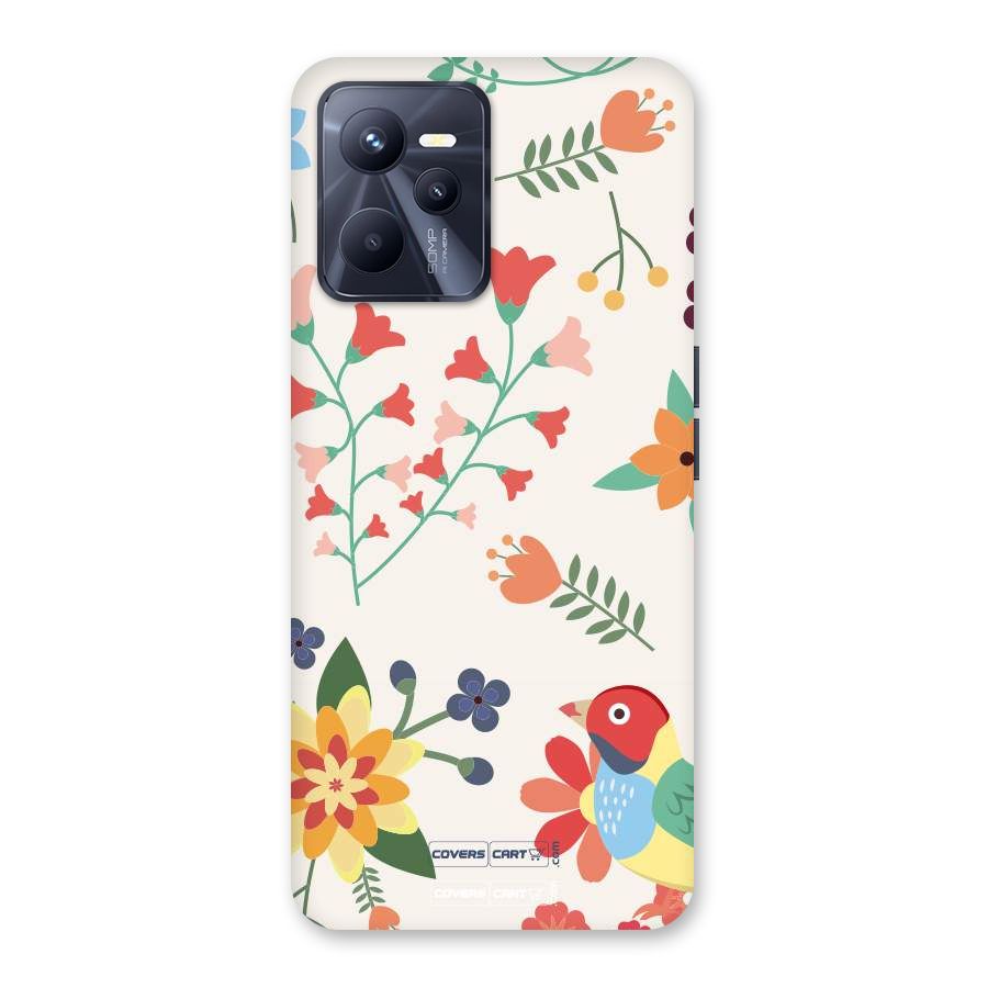 Spring Flowers Back Case for Realme C35