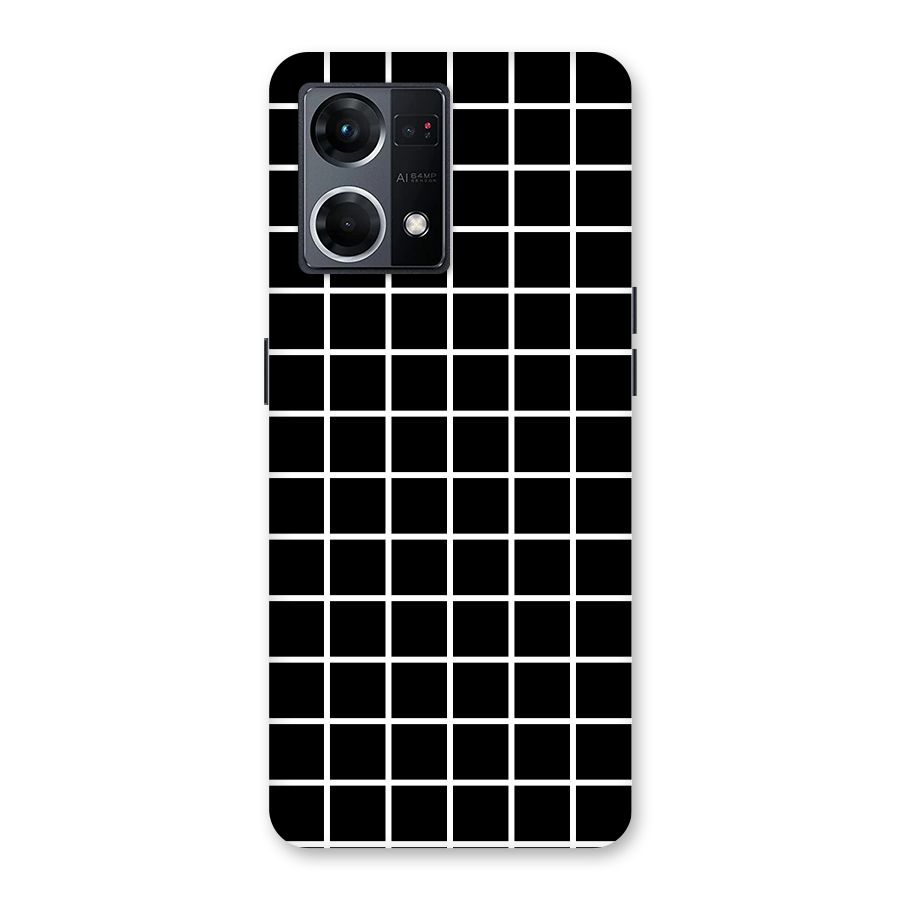 Square Puzzle Glass Back Case for Oppo F21 Pro 5G