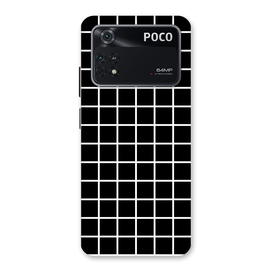Square Puzzle Back Case for Poco M4 Pro 4G