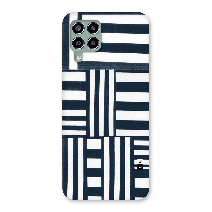 Square  Stripes Back Case for Galaxy M33