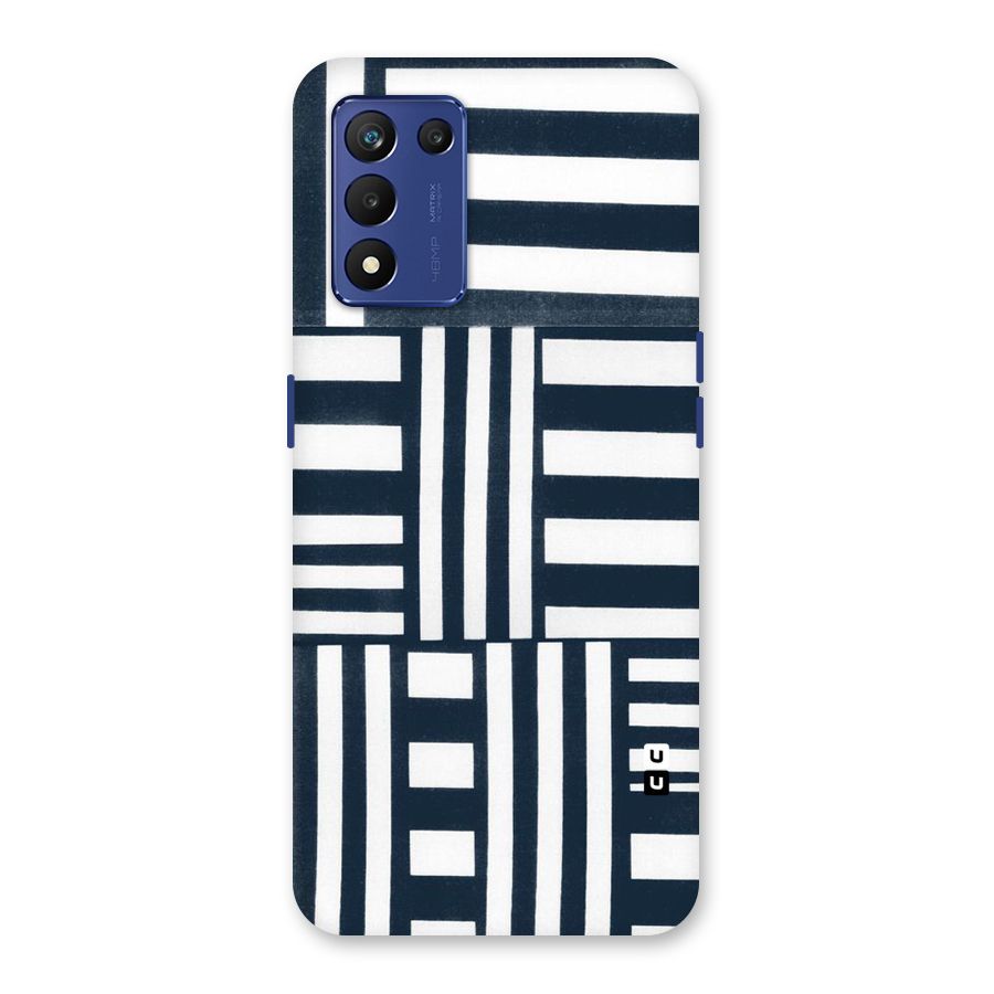 Square  Stripes Back Case for Realme 9 5G Speed