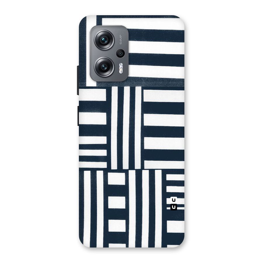 Square  Stripes Back Case for Redmi K50i