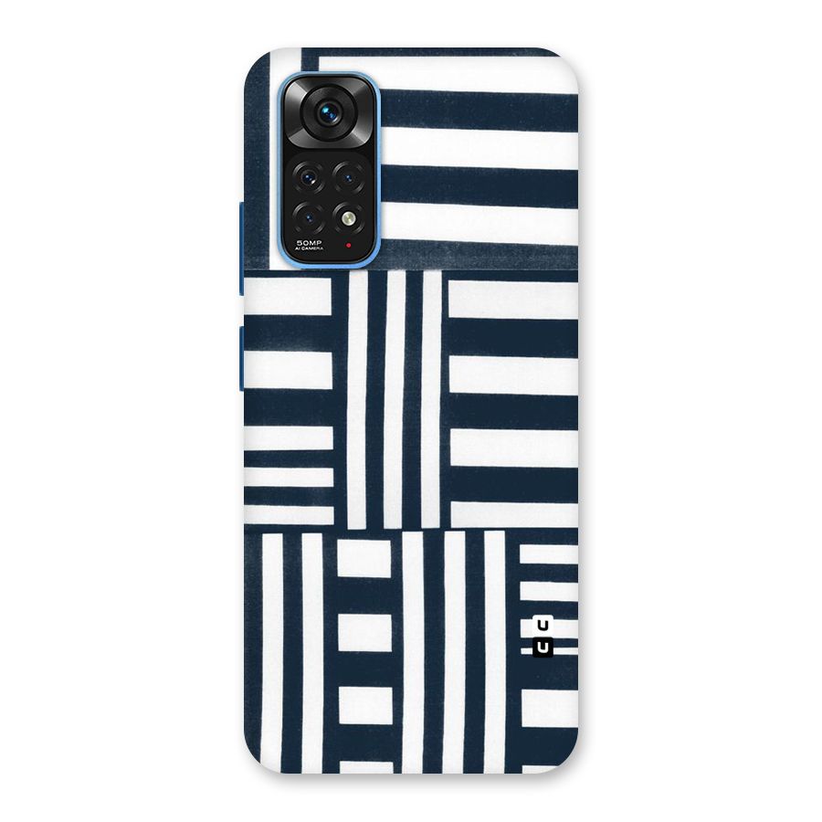 Square  Stripes Back Case for Redmi Note 11S