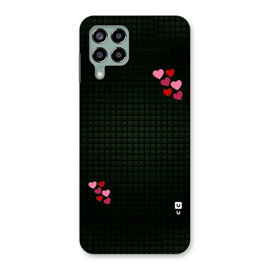 Square and Hearts Back Case for Galaxy M33