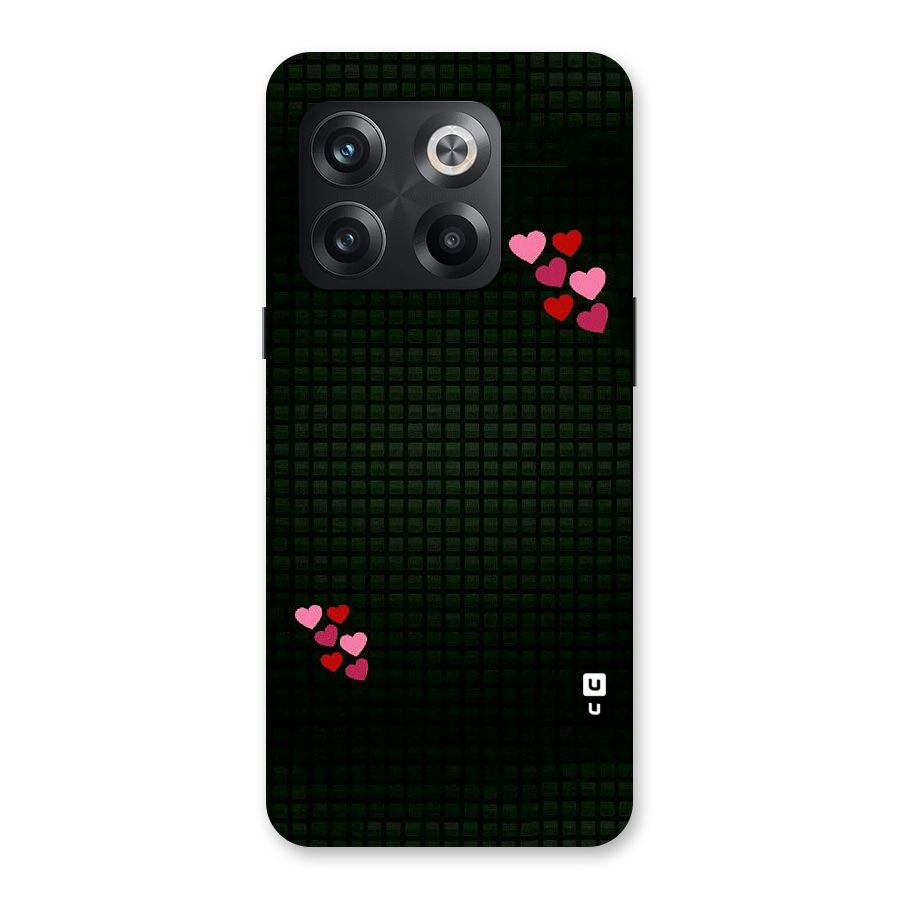 Square and Hearts Back Case for OnePlus 10T