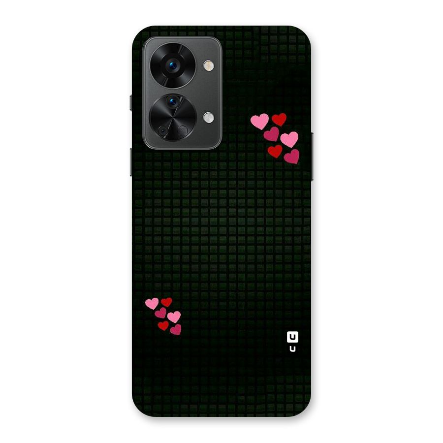 Square and Hearts Back Case for OnePlus Nord 2T